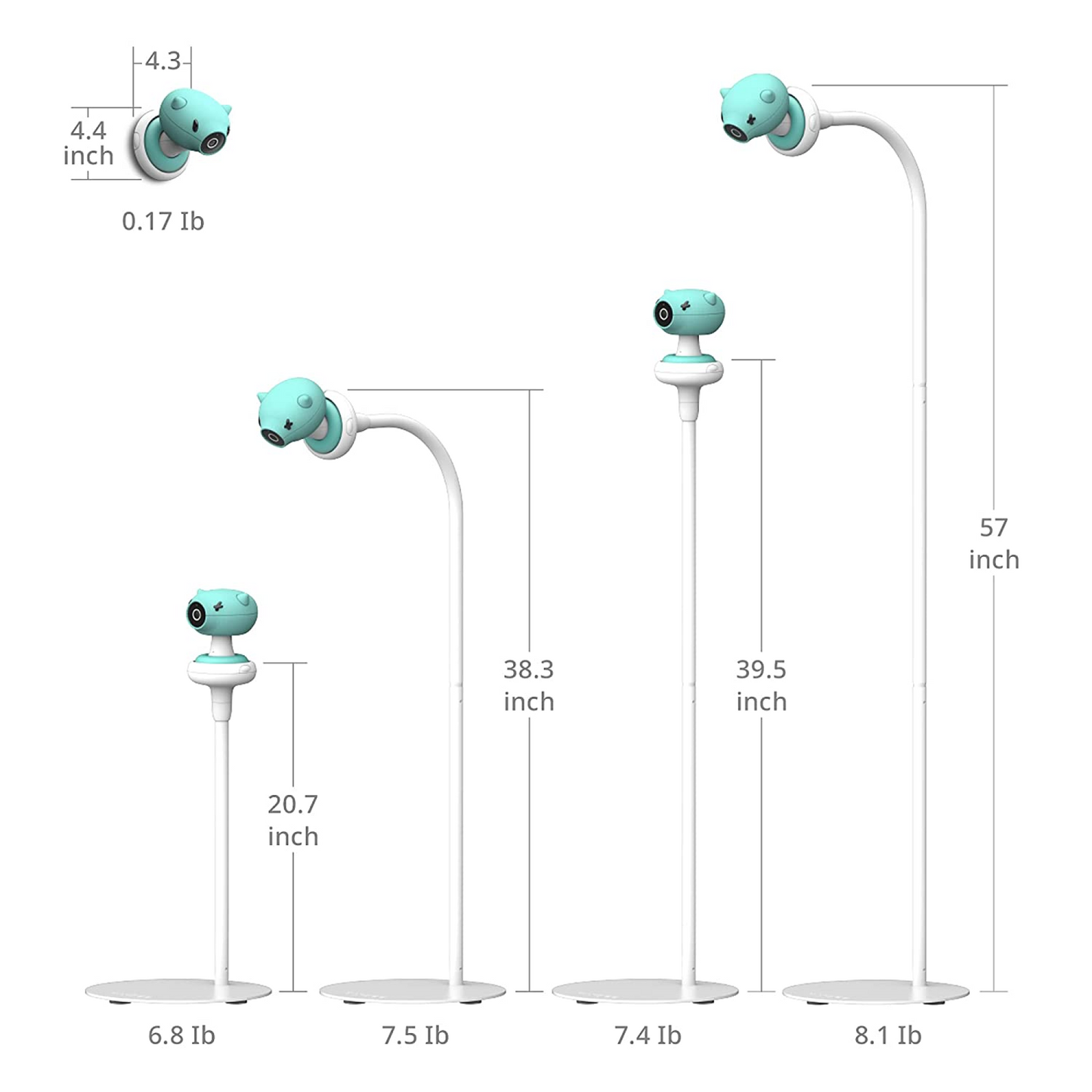 Pixsee 5-in-1 Camera Stand